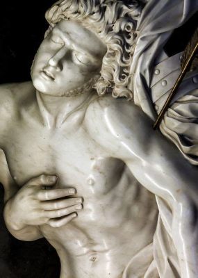 “The Martyrdom of Saint Sebastian” - A Baroque Masterpiece Overflowing with Emotional Intensity and Spiritual Conviction!